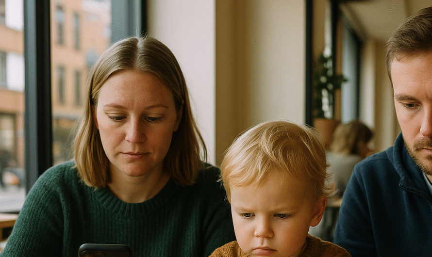 Barn växer upp med iPad som barnvakt – och vi låtsas att det är normalt